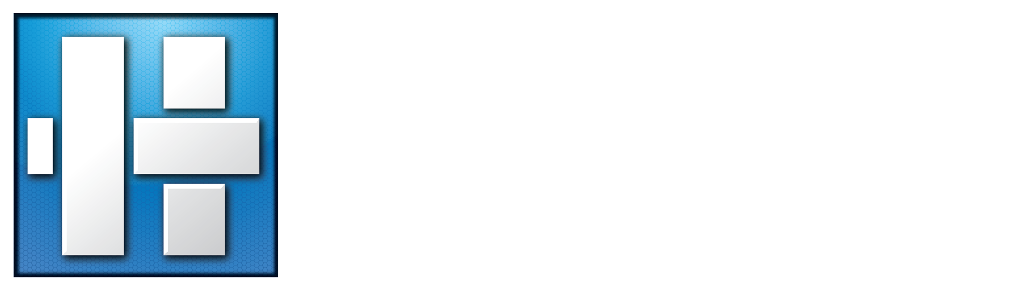 Hirsch logo (justified) wht