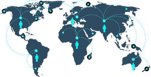 world map