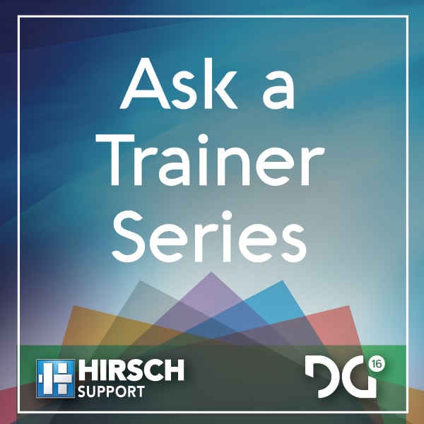 ask a trainer