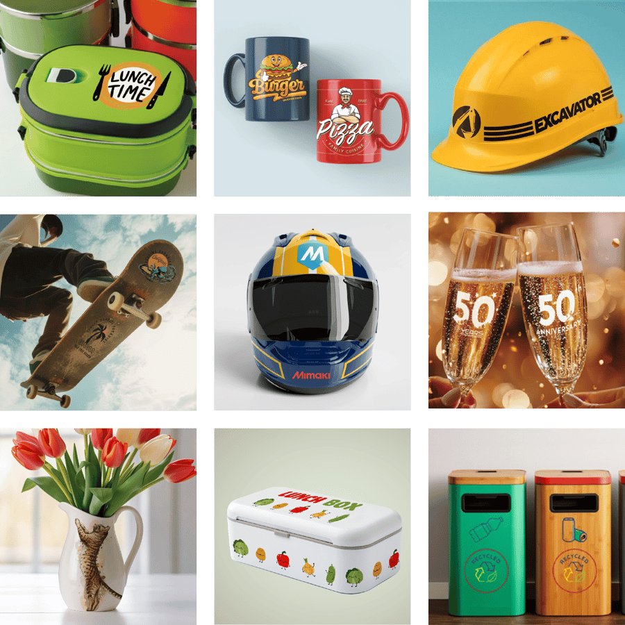 Mimaki UV DTF Applications