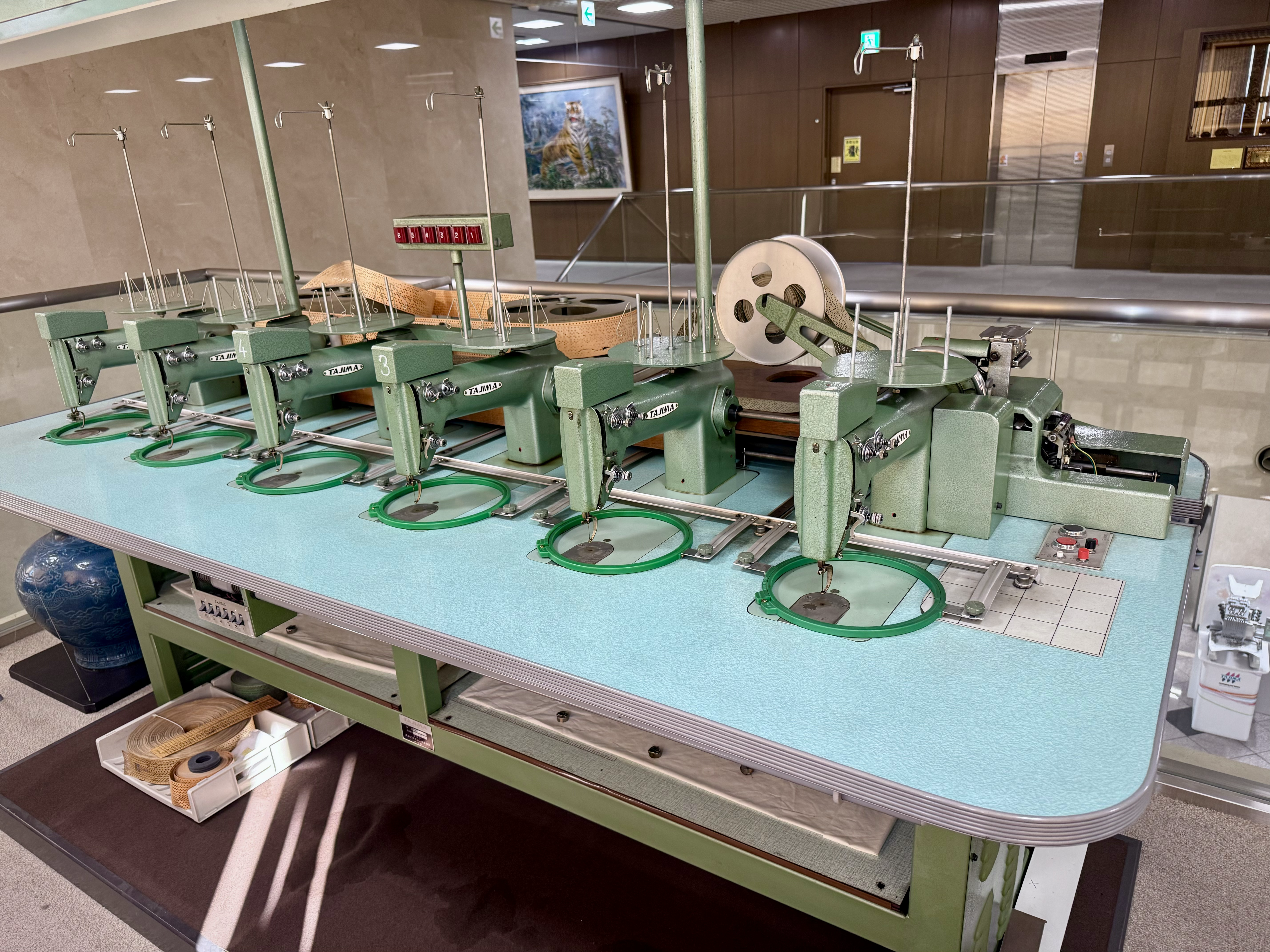 TM-J106 & the Dawn of Multi-Head Embroidery: Tajima’s Legacy in Motion