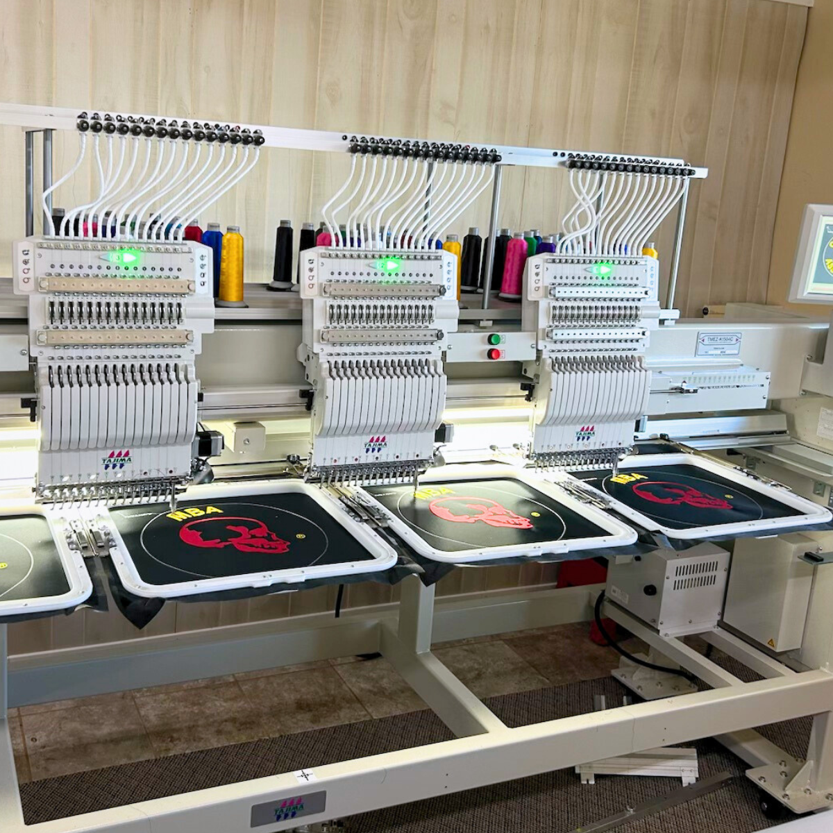 Tajima Embroidery Machine Review: How Shark Creek Graphics Scaled Their Embroidery Business